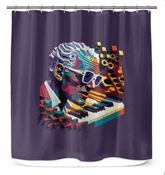 Rap Realm Shower Curtain